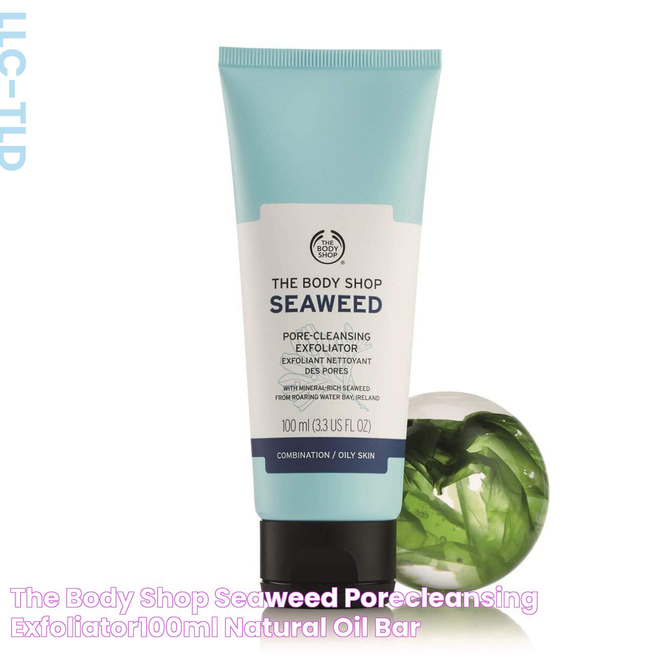 The Body Shop Seaweed PoreCleansing Exfoliator100ml Natural Oil Bar