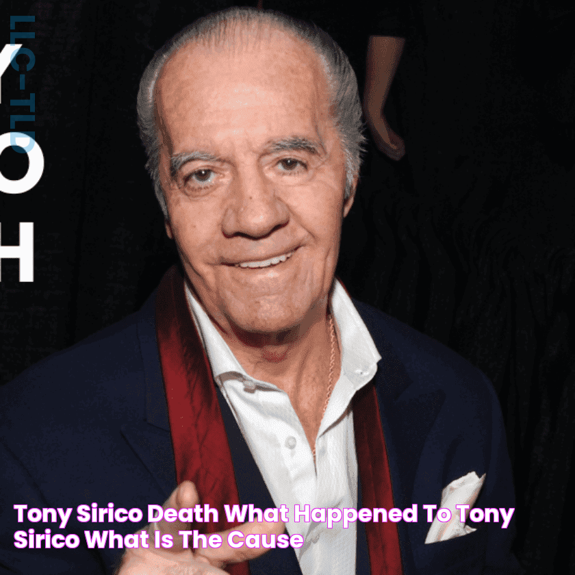 Tony Sirico Death What Happened To Tony Sirico? What Is the Cause