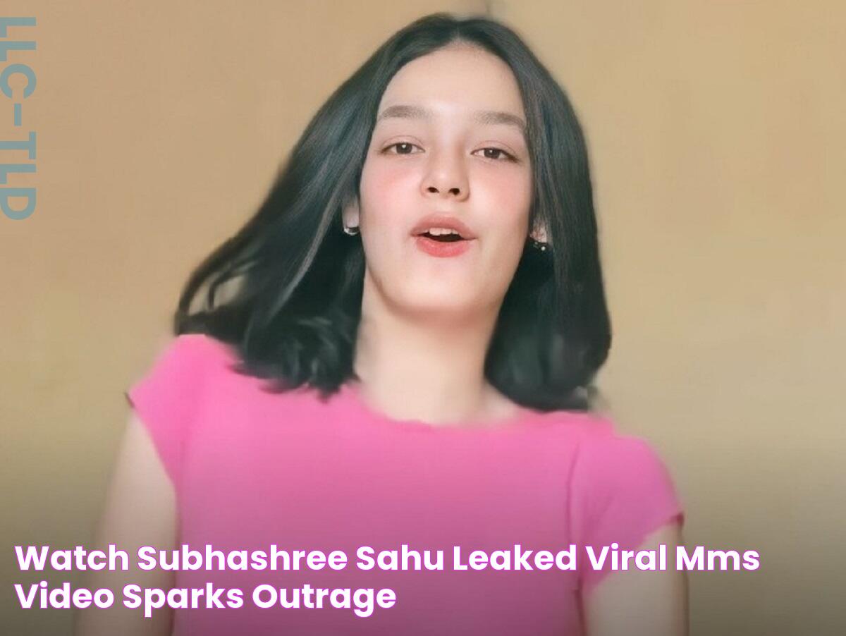 Watch Subhashree Sahu Leaked Viral MMS Video Sparks Outrage