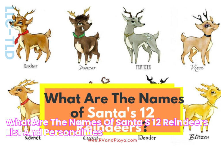 What Are The Names of Santa's 12 Reindeers? (List and Personalities)