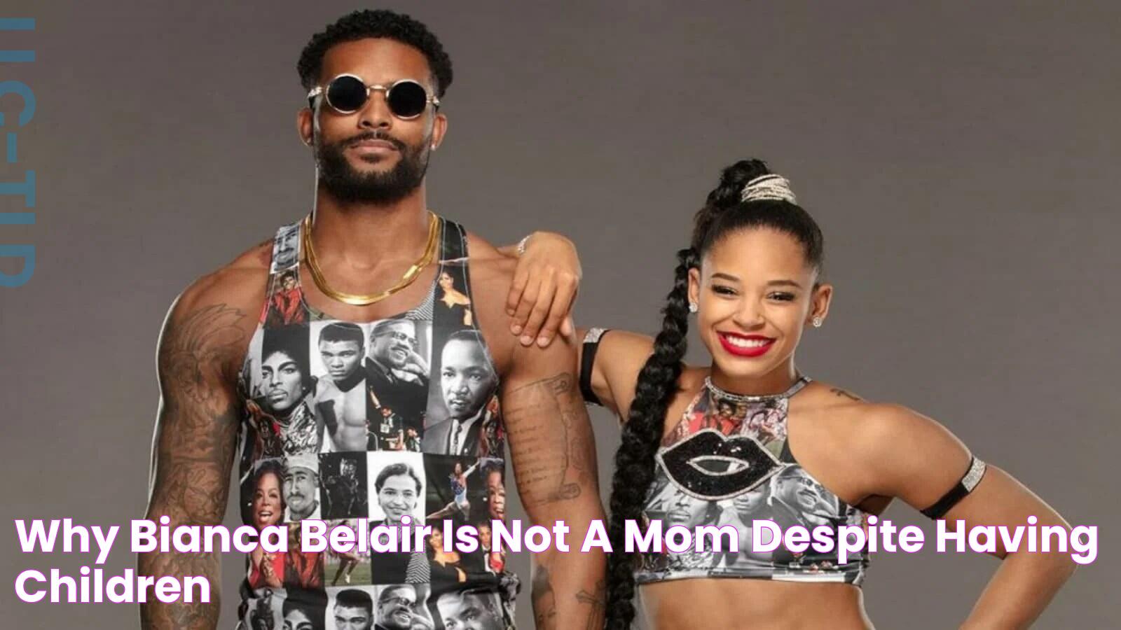 Why Bianca Belair is not a mom despite having children?