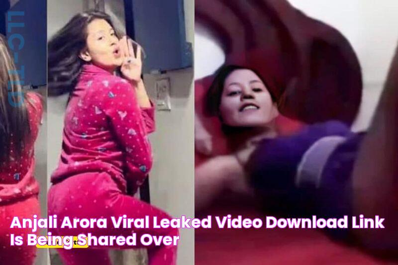 [Latest] Anjali Arora Viral Video [Unveiled]