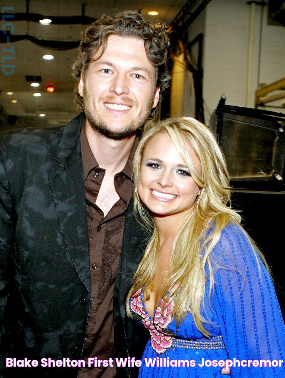 Blake Shelton First Wife Williams JosephCremor