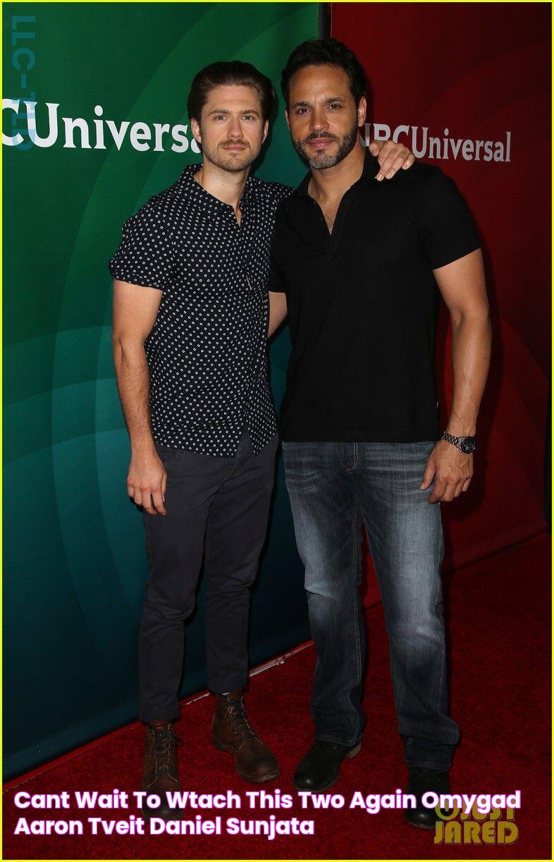 CANT WAIT TO WTACH THIS TWO AGAIN!!OMYGAD Aaron tveit, Daniel sunjata