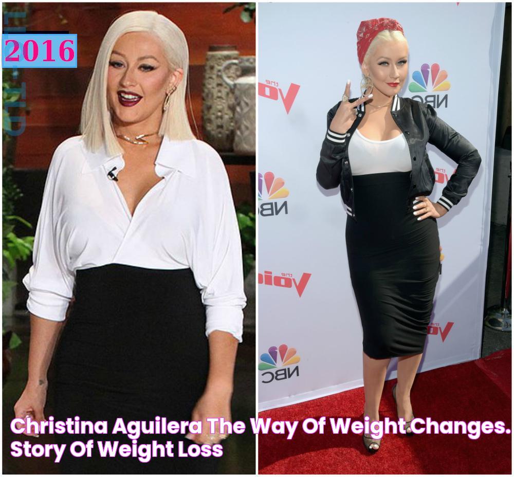 Christina Aguilera's Incredible Weight Loss Journey: Strategies And Results