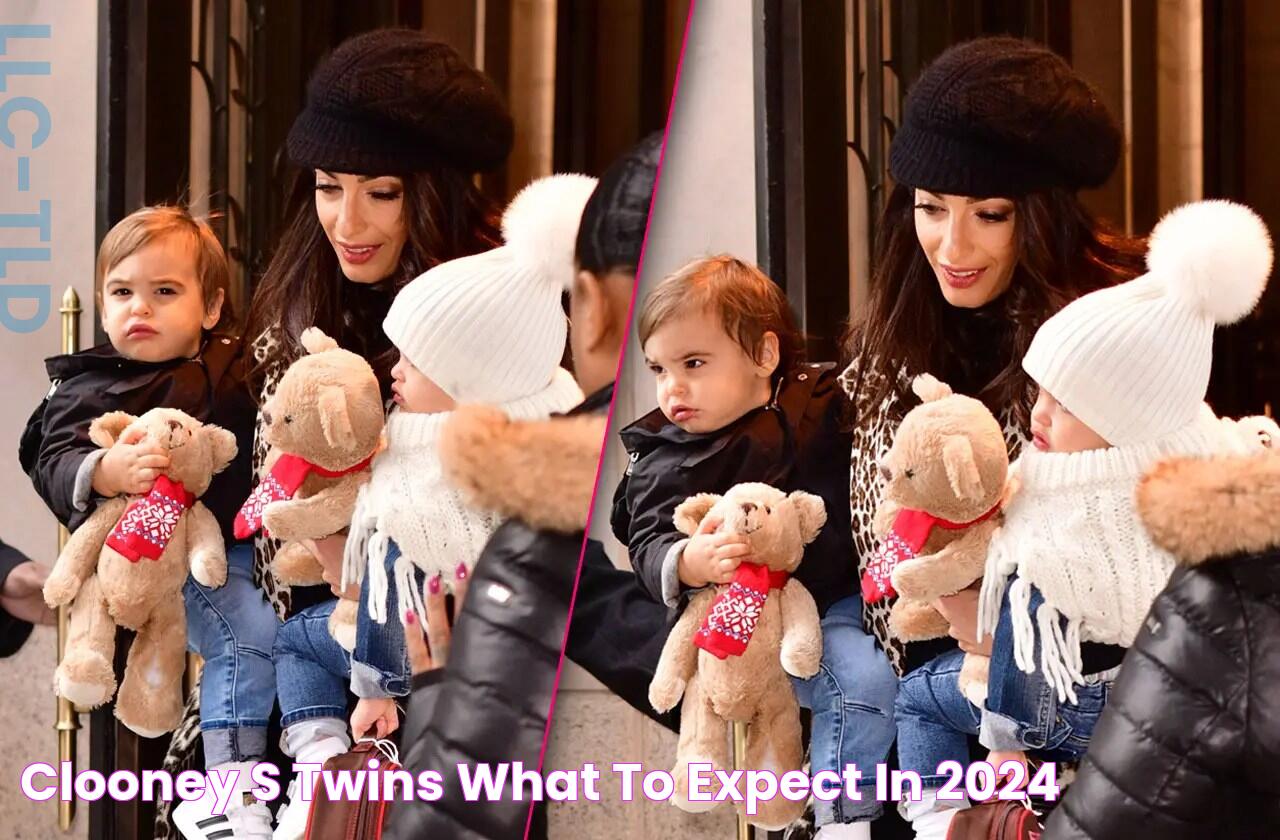 Clooney's Twins What To Expect In 2024