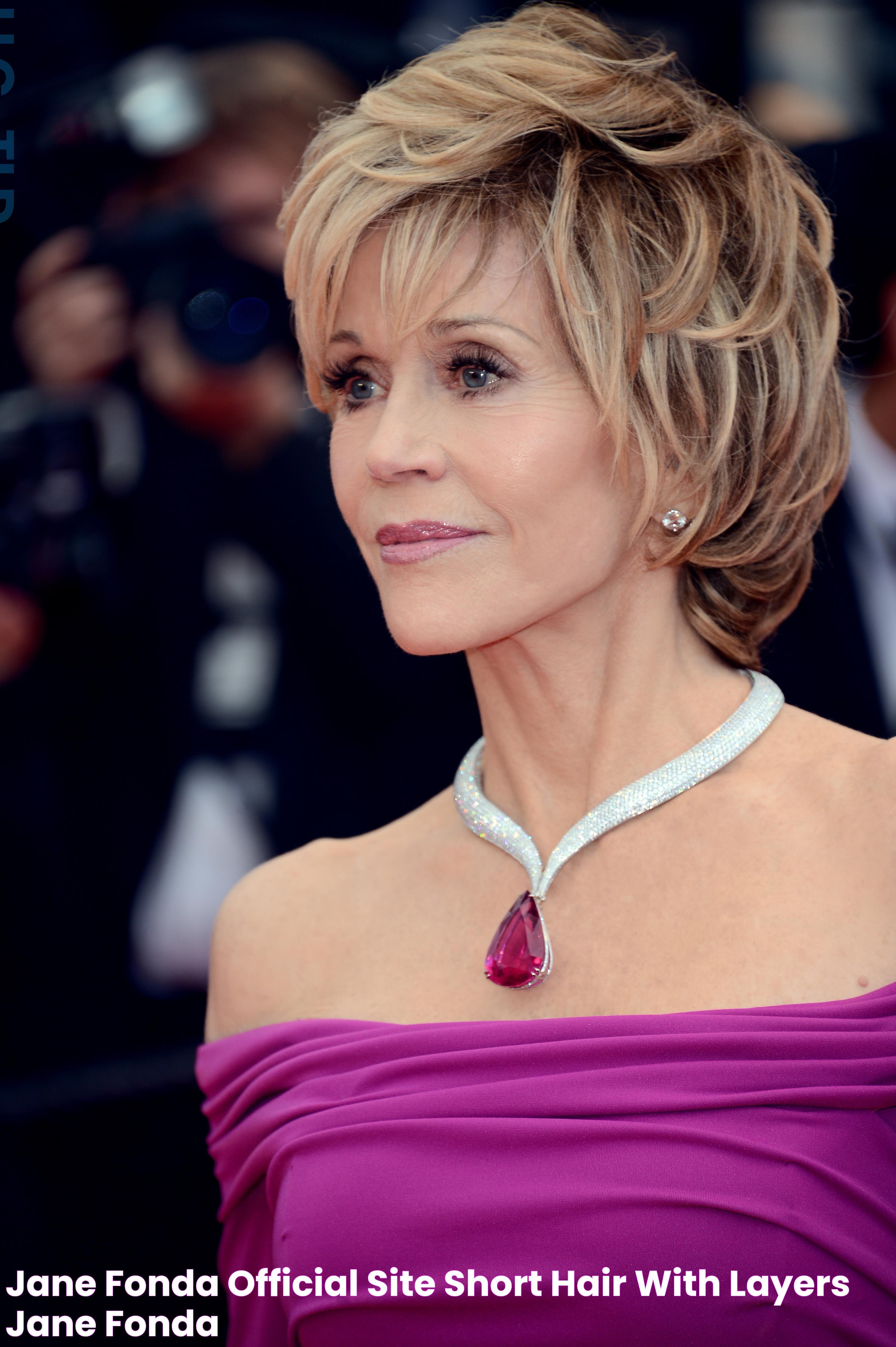 Jane Fonda Official Site Short hair with layers, Jane fonda