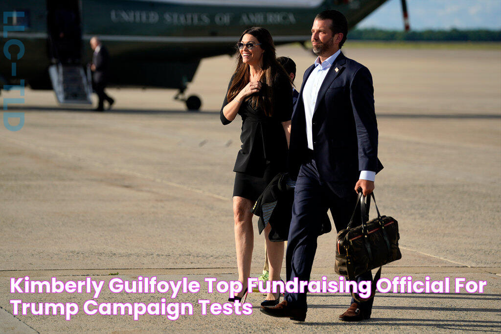 Kimberly Guilfoyle, Top FundRaising Official for Trump Campaign, Tests