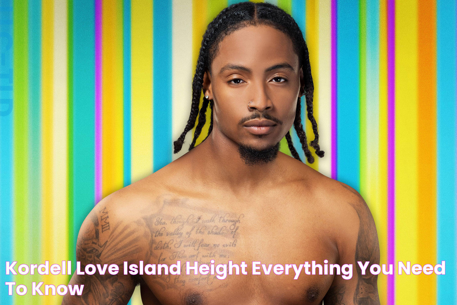 Kordell Love Island Height Everything You Need To Know