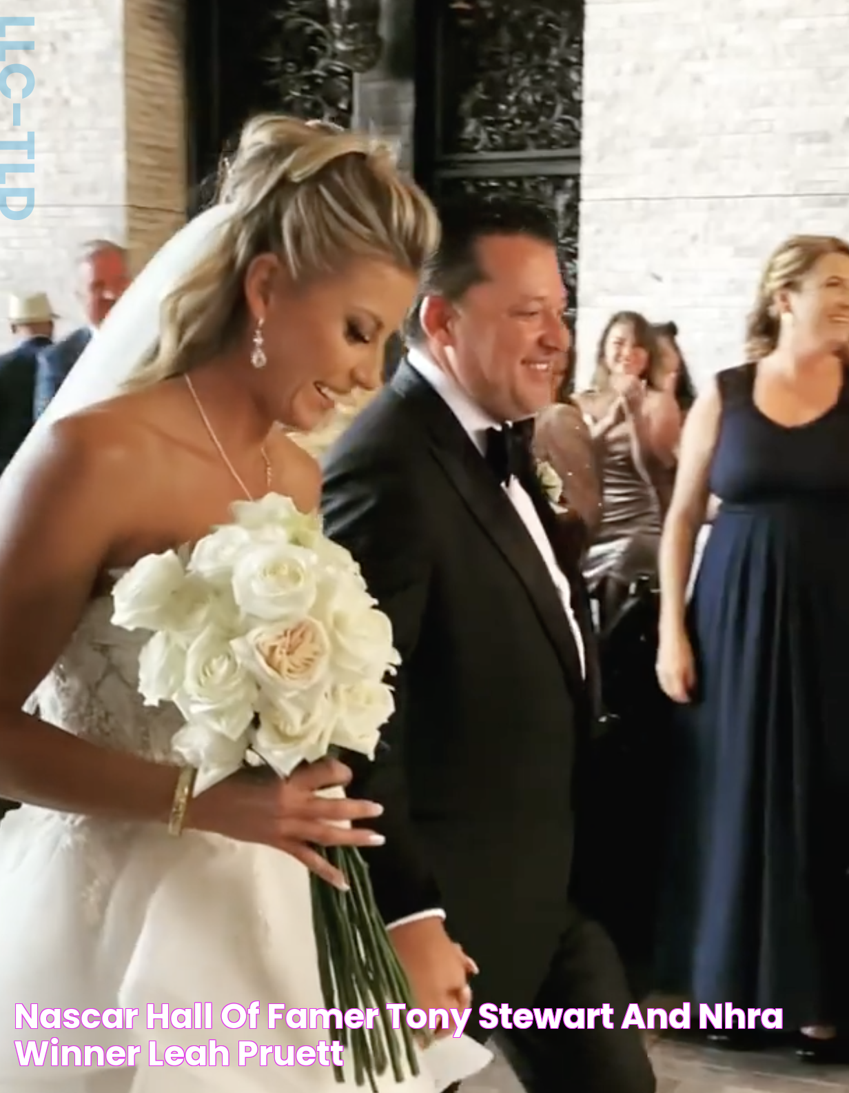 Tony Stewart And Leah Pruett's Fairy-Tale Wedding