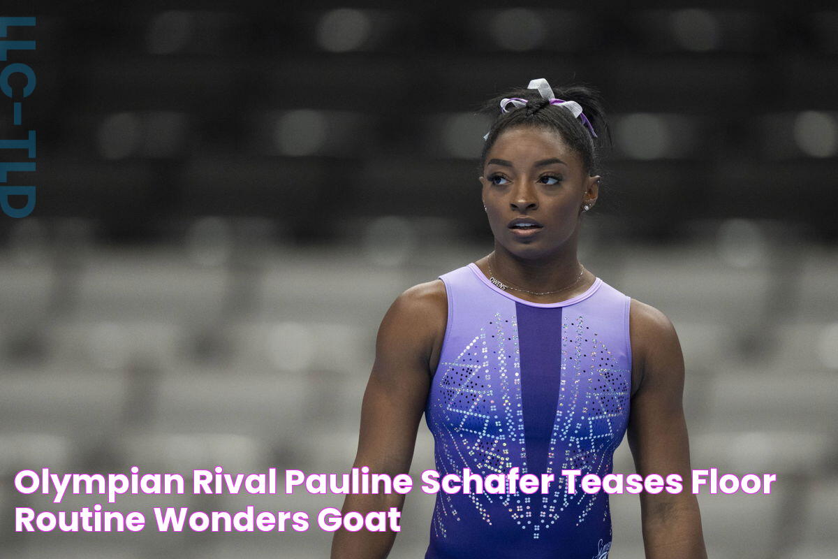 Olympian Rival Pauline Schafer Teases Floor Routine, Wonders “GOAT