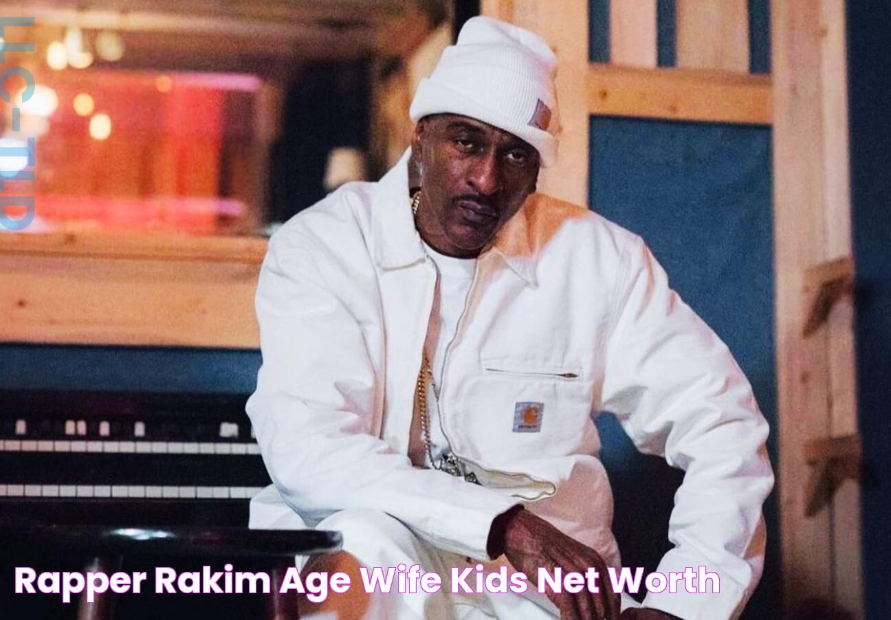 Rapper Rakim Age, Wife, Kids, Net Worth