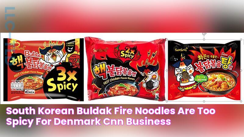 South Korean Buldak ‘fire noodles’ are too spicy for Denmark CNN Business