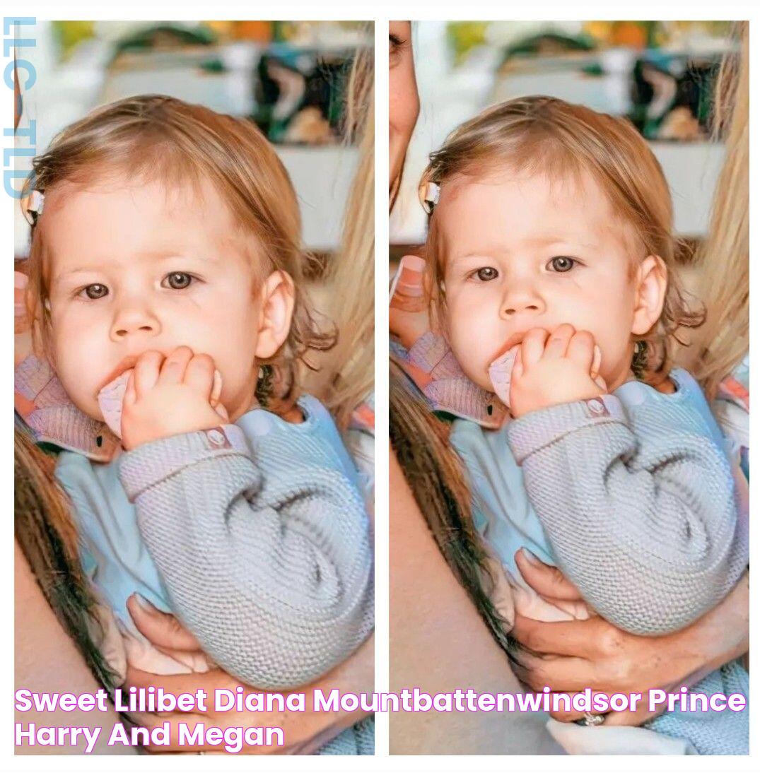 Sweet Lilibet Diana MountbattenWindsor Prince harry and megan