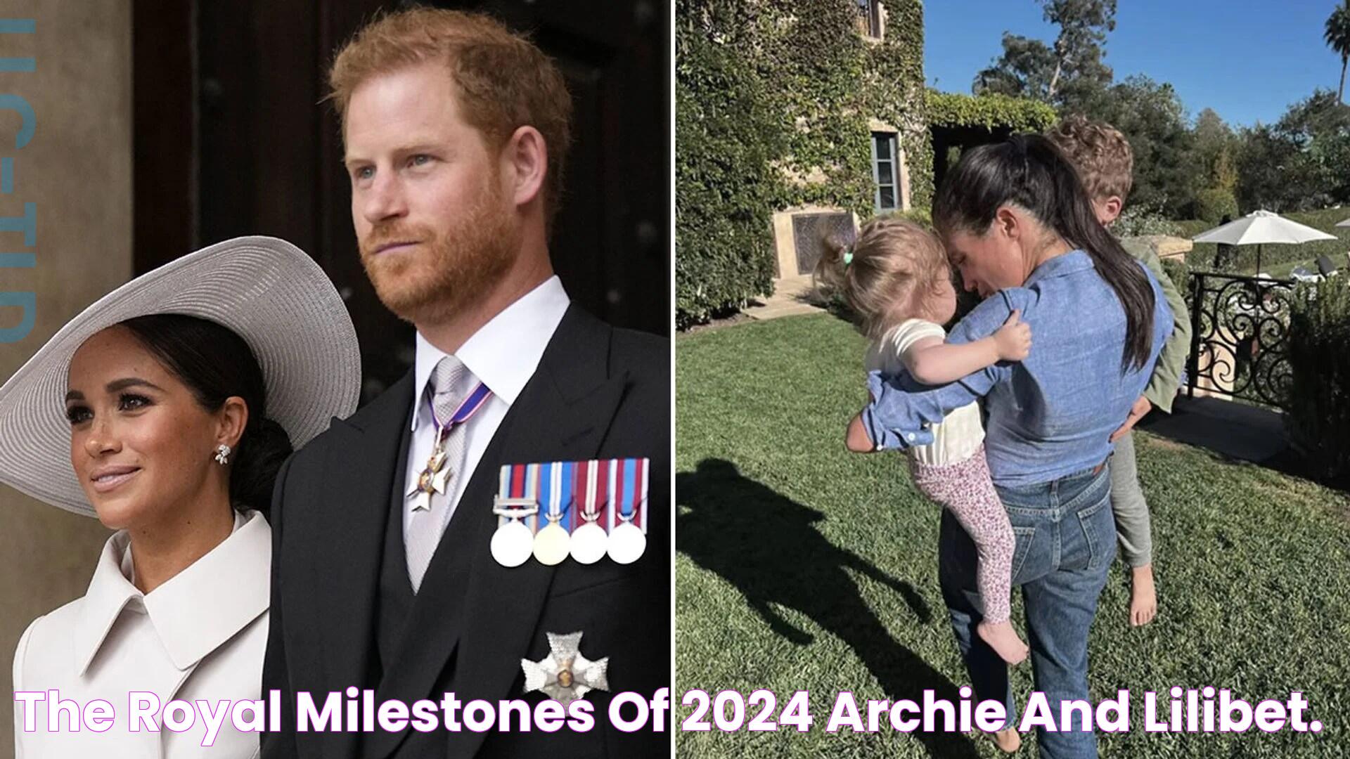 First Adorable Photos Of Archie And Lilibet In 2024