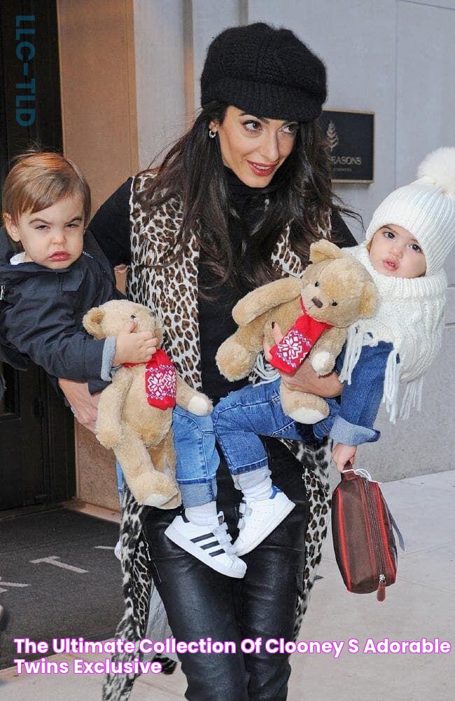 The Ultimate Collection Of Clooney's Adorable Twins Exclusive