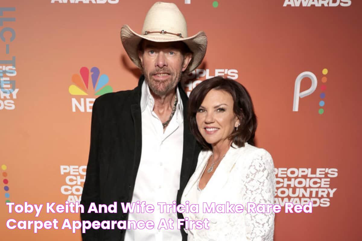 Toby Keith And Wife Tricia Make Rare Red Carpet Appearance At First