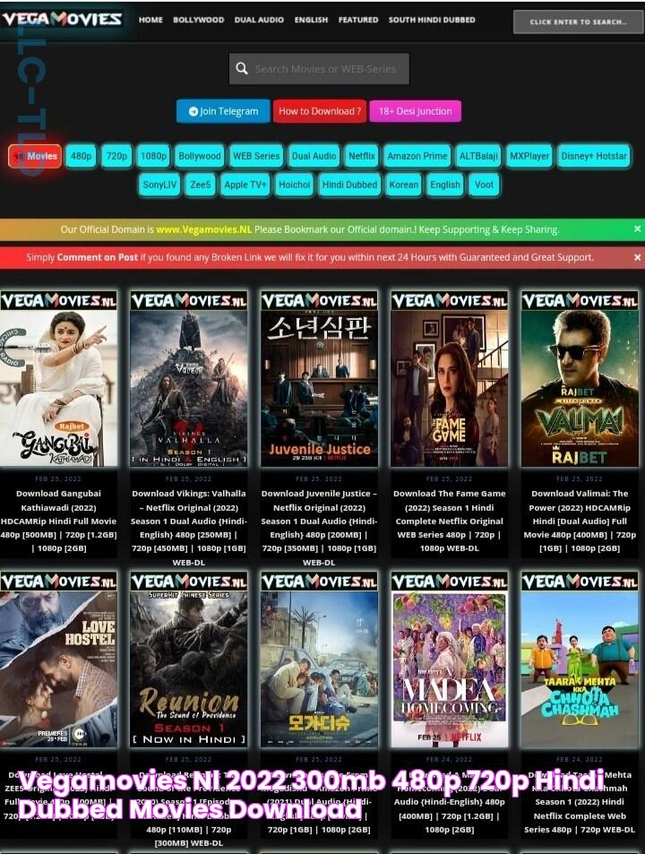 Discover The Latest In Entertainment With Vegamovies NL