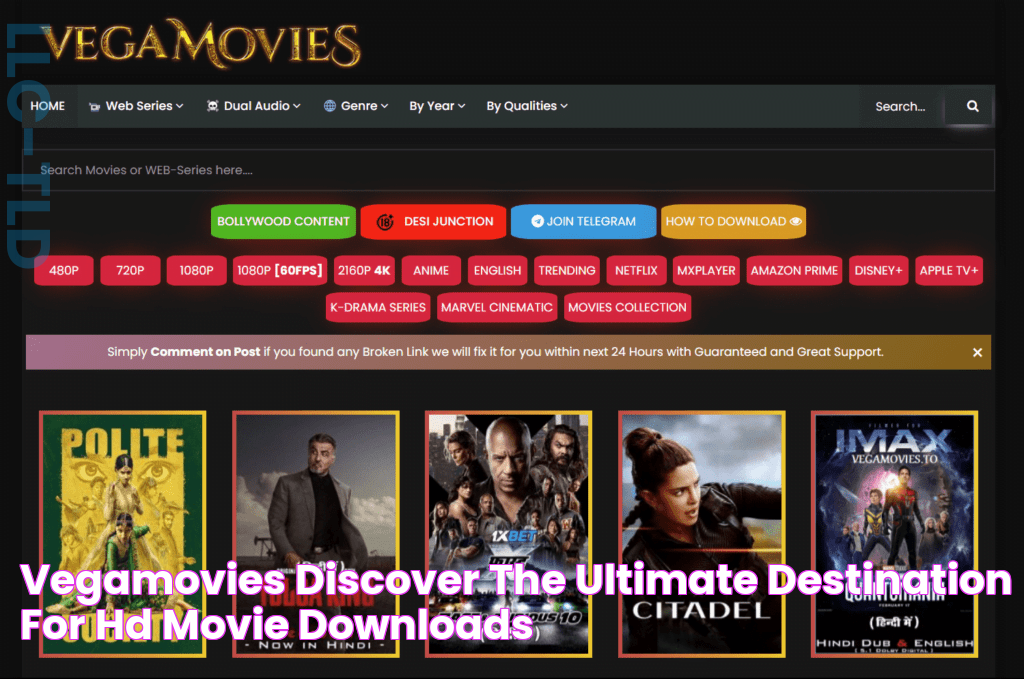 Vegamovies Discover the Ultimate Destination for HD Movie Downloads