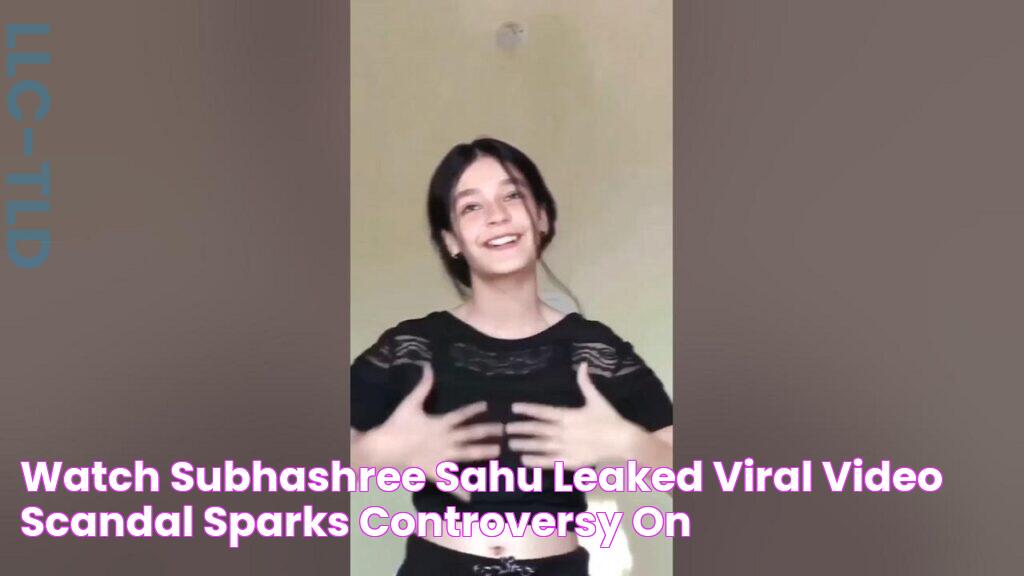 WATCH Subhashree Sahu leaked viral video scandal sparks controversy on