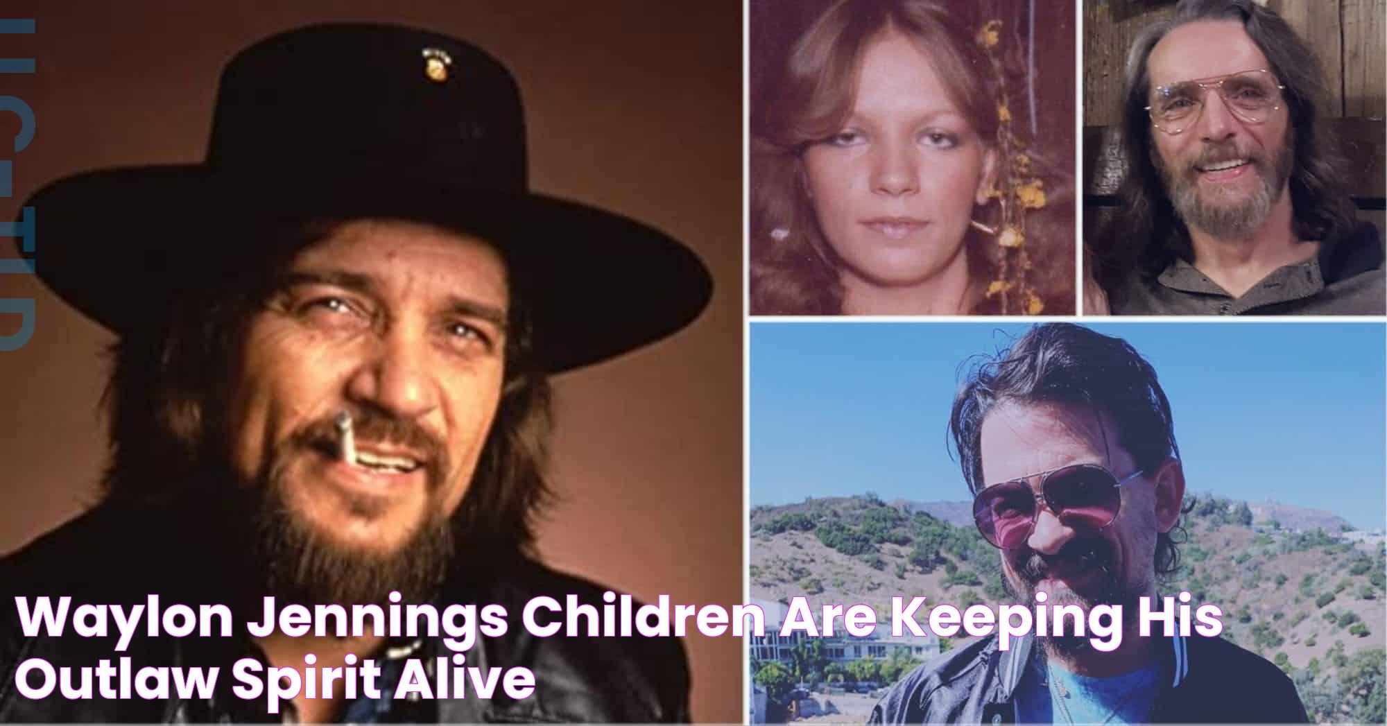 All The Details On Waylon Jennings' Children And Their Lives