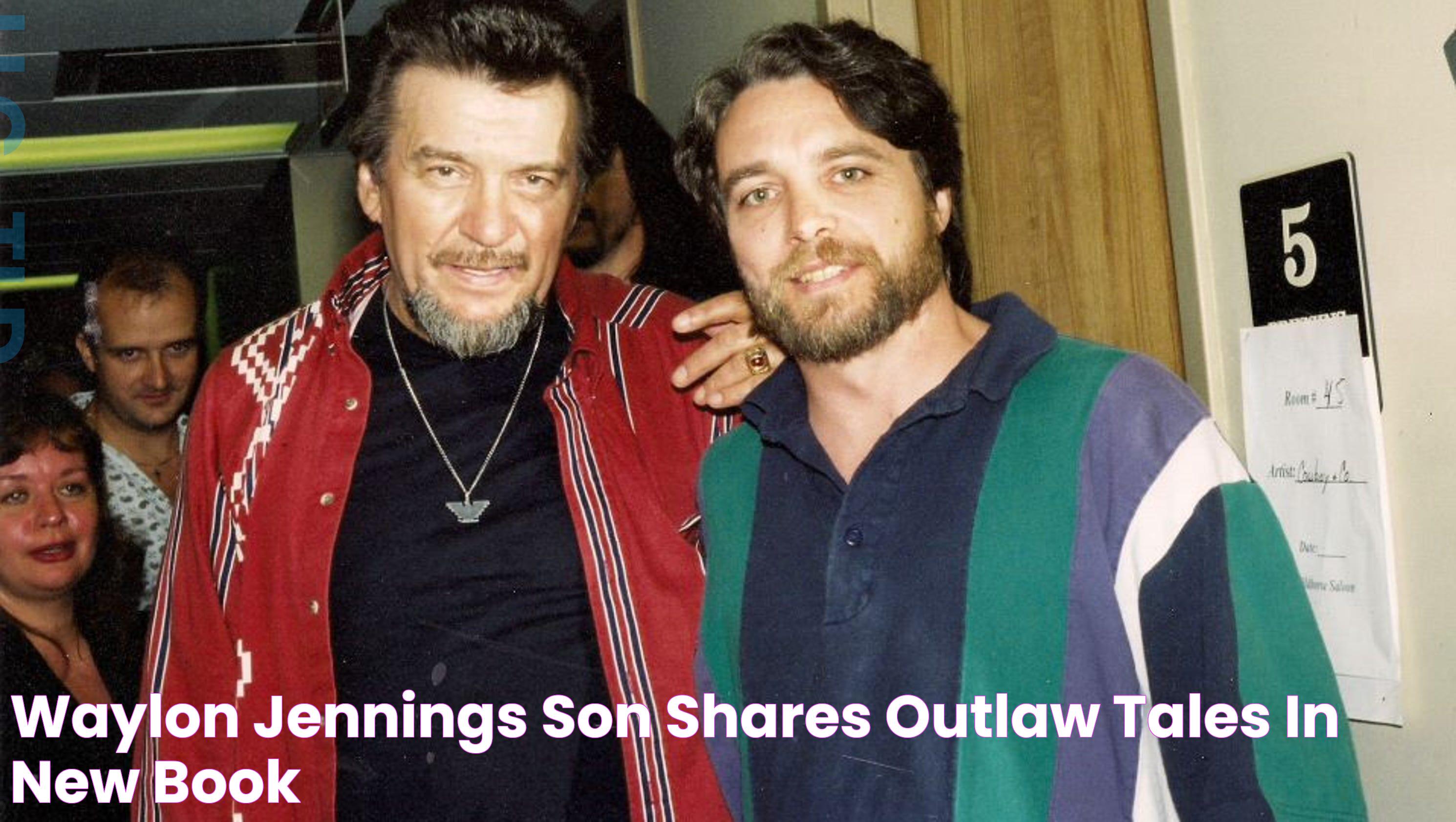 Waylon Jennings' son shares 'Outlaw' tales in new book