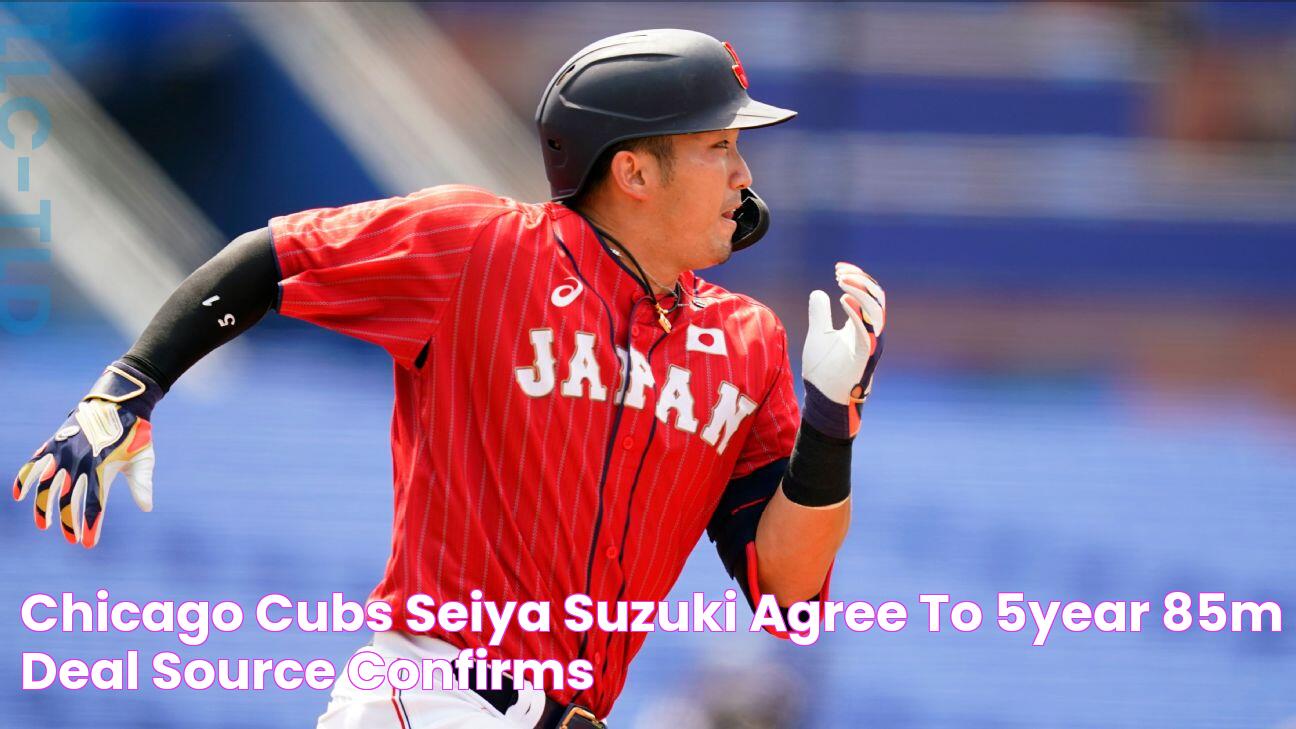 Chicago Cubs, Seiya Suzuki agree to 5year, 85M deal, source confirms