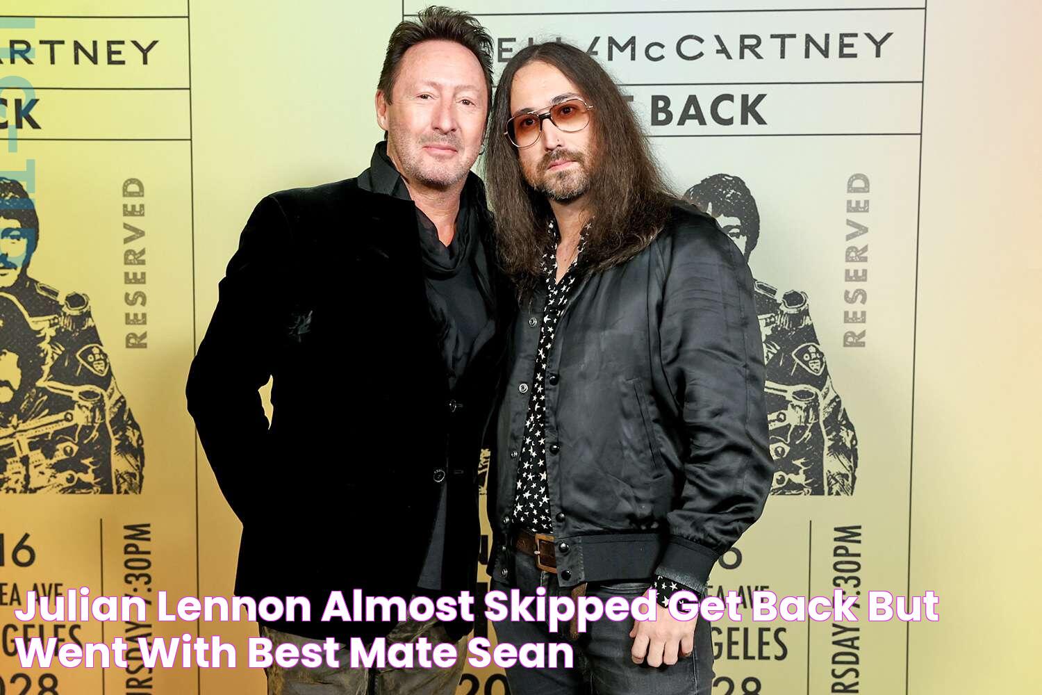 We're Facing Julian Lennon Second Cancer Surgery