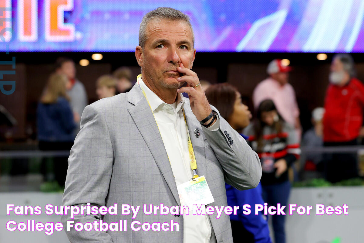 Fans Surprised By Urban Meyer's Pick For Best College Football Coach