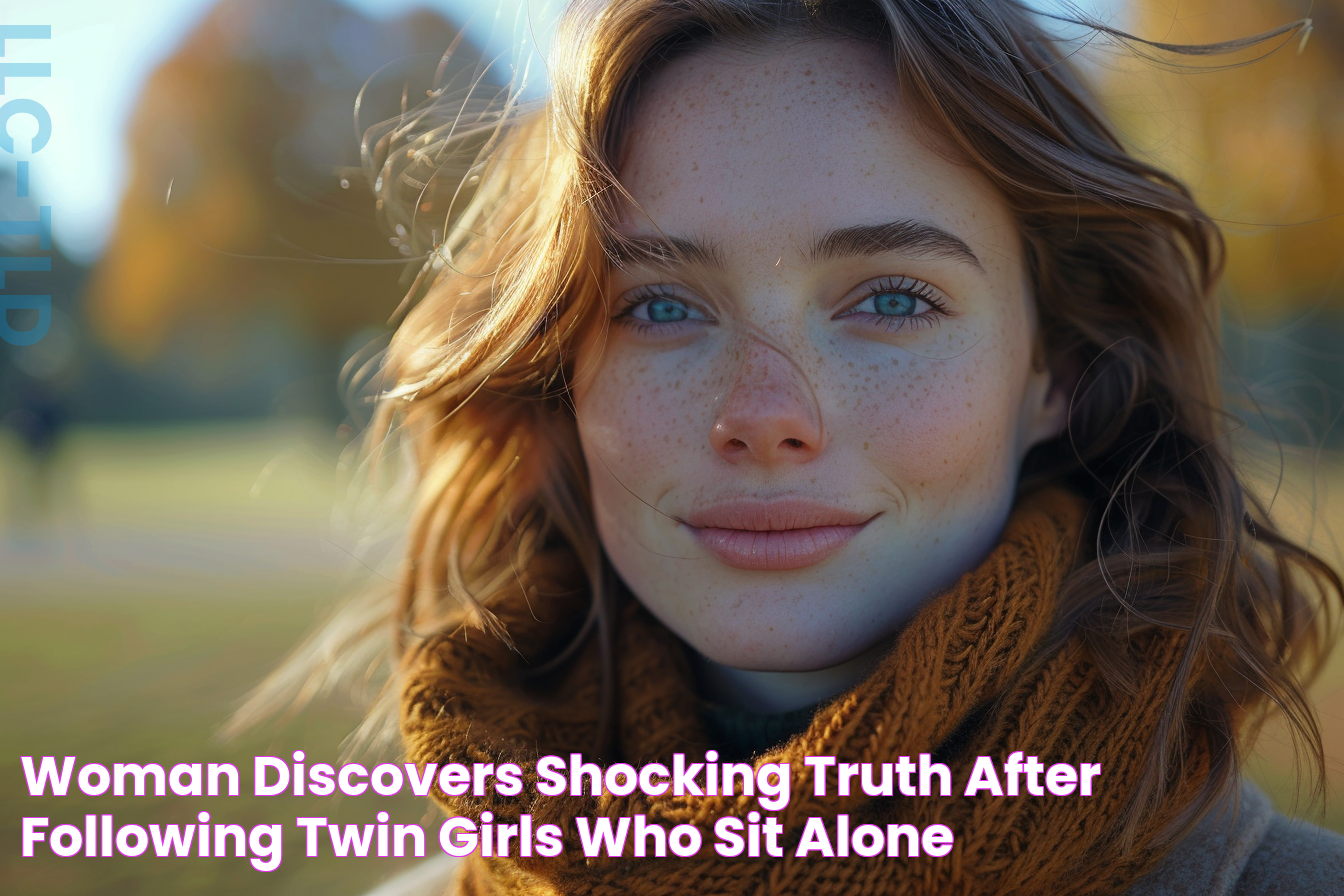 Woman Discovers Shocking Truth after Following Twin Girls Who Sit Alone