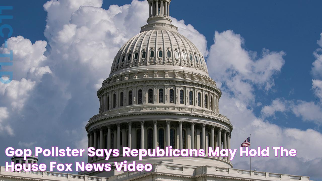 GOP pollster says Republicans may hold the House Fox News Video