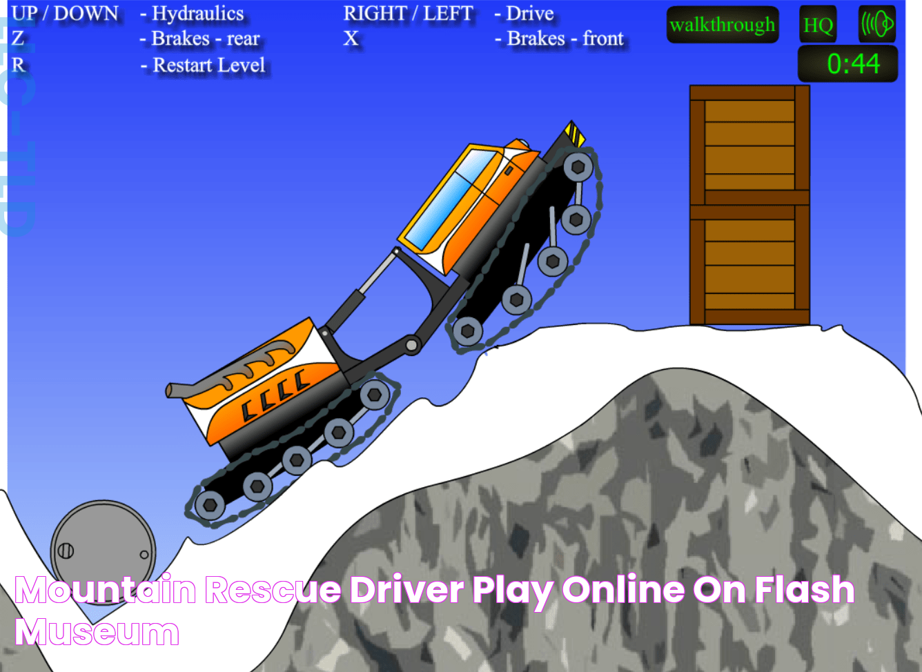 Mountain Rescue Driver Play Online on Flash Museum 🕹️