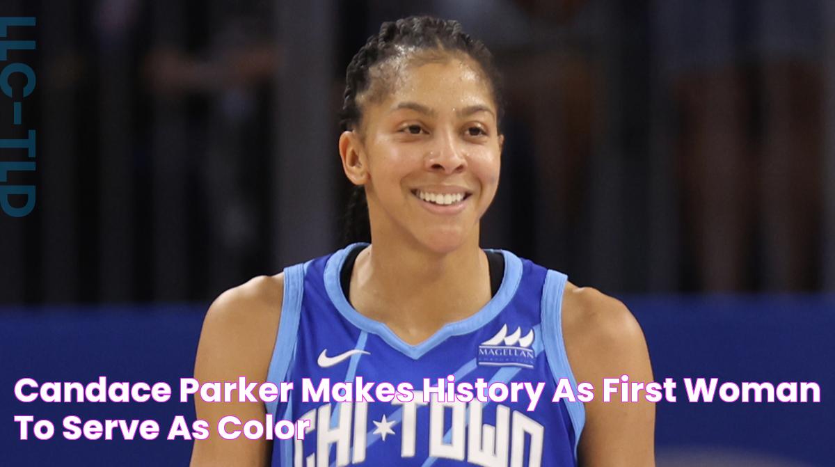 Candace Parker Makes History As First Woman to Serve As Color