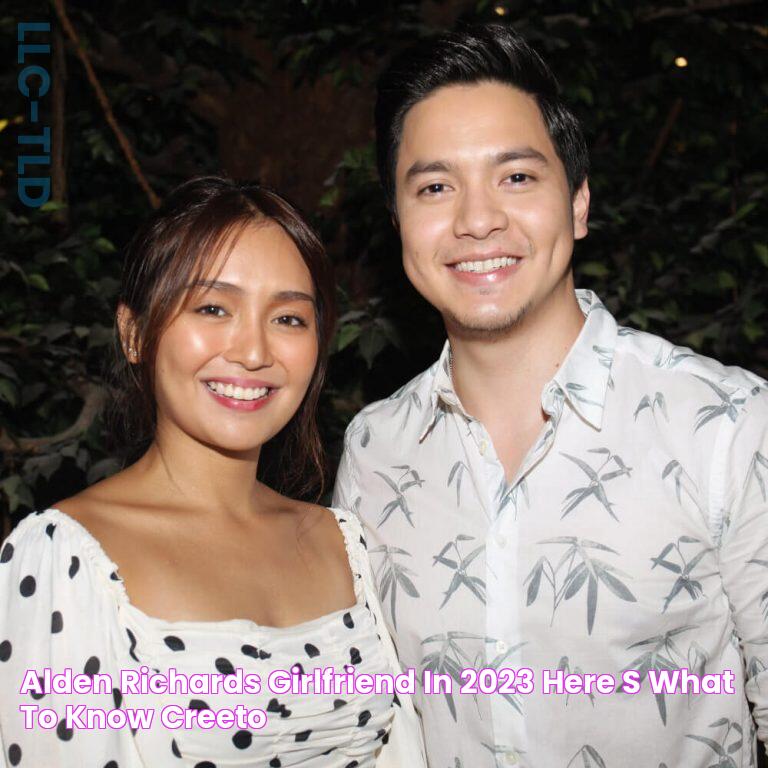 Alden Richards Girlfriend in 2023 Here's What to Know Creeto