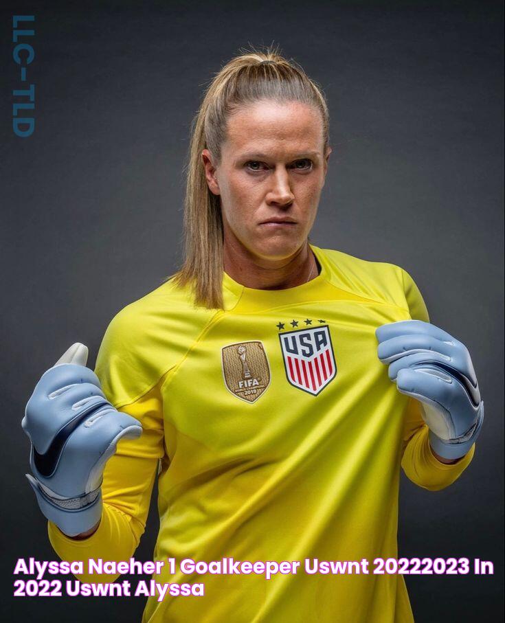 Alyssa Naeher 1, goalkeeper, USWNT 20222023 in 2022 Uswnt, Alyssa