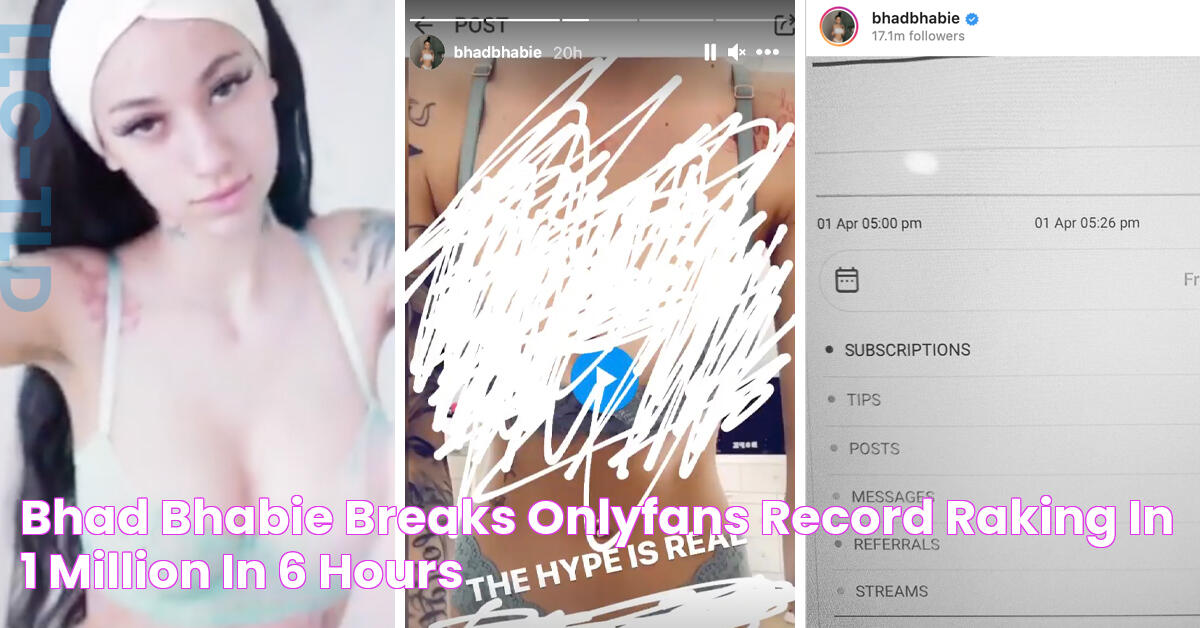 Revealed: Bhad Bhabie's Exclusive Content Surfaces On OnlyFans