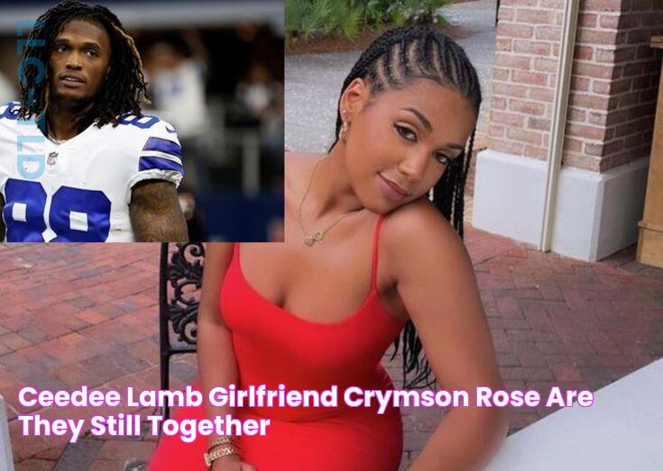 Ceedee Lamb Girlfriend Crymson Rose, Are They Still Together?