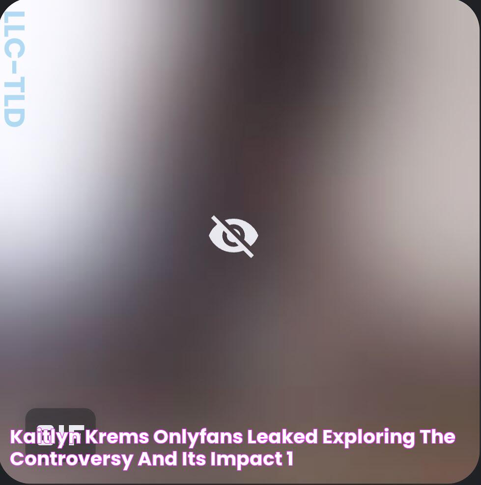 Uncover The Shocking Leaks: Kaitlyn Krems OnlyFans Exposed