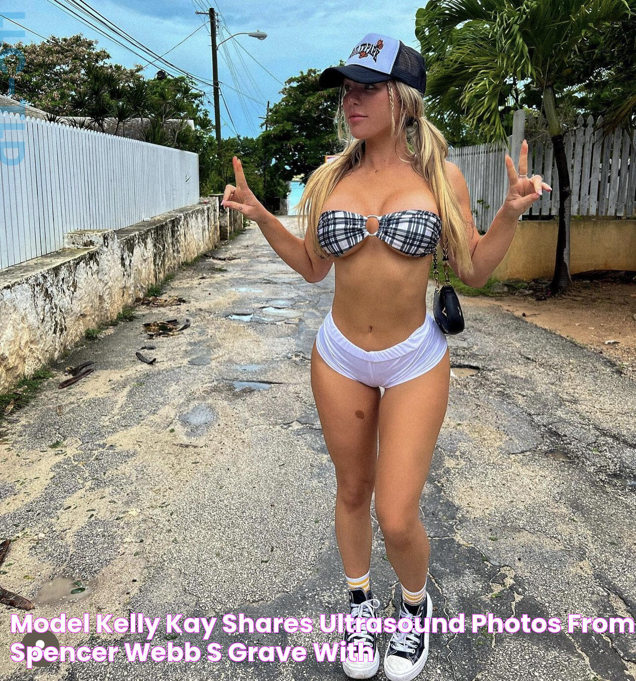 Model Kelly Kay Shares Ultrasound Photos From Spencer Webb's Grave With