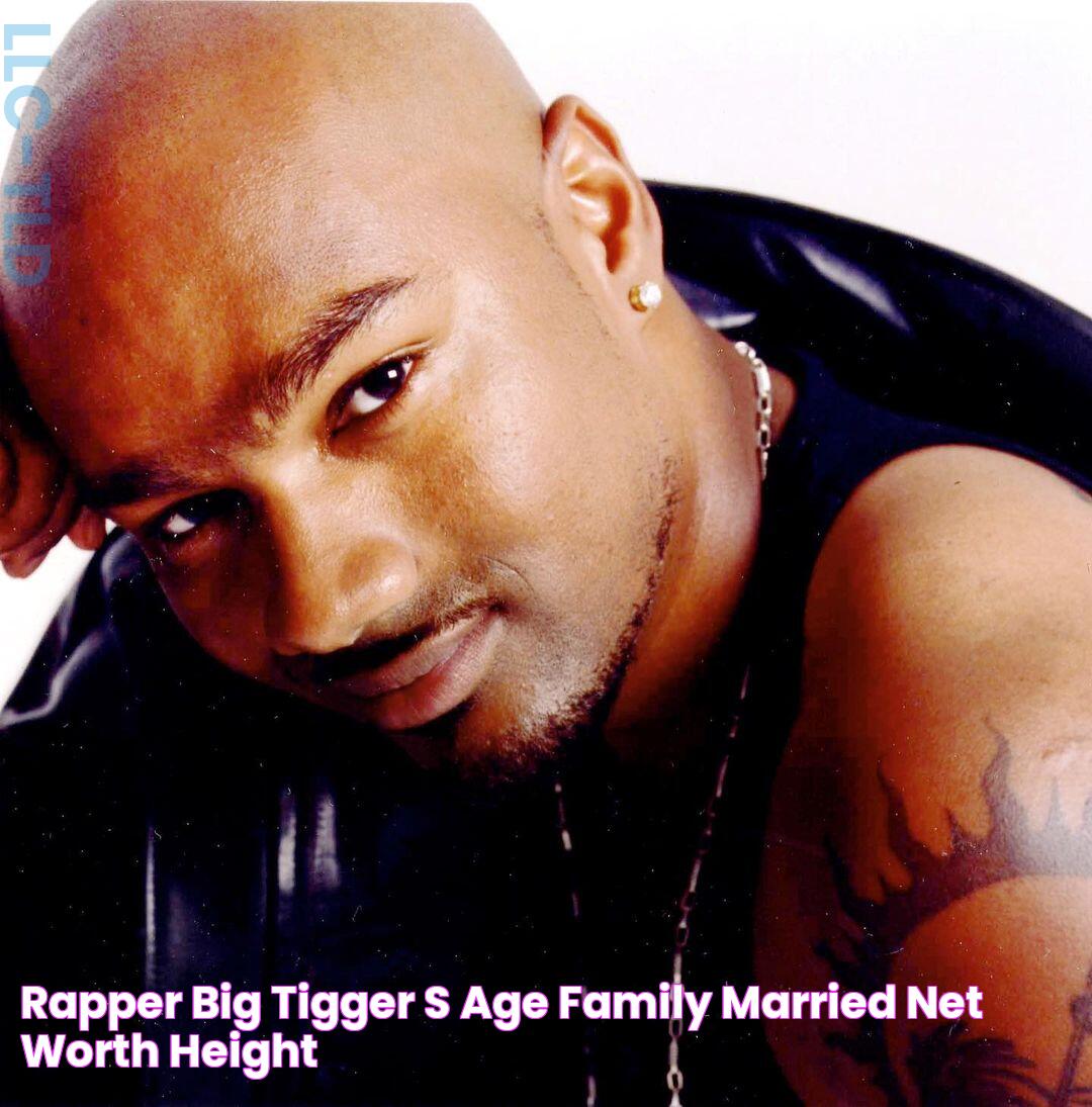 Rapper Big Tigger's Age, Family, Married, Net Worth, Height