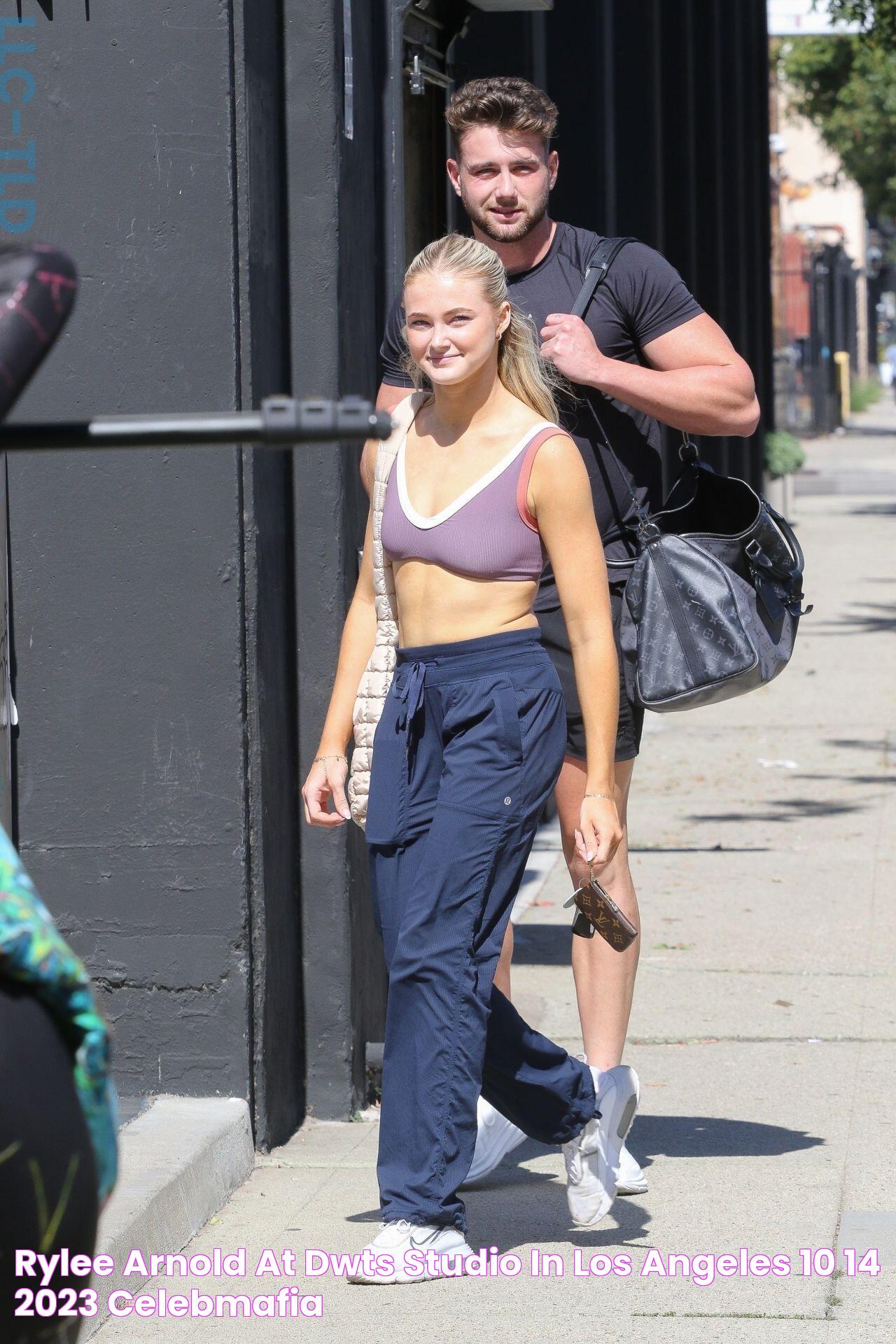 Rylee Arnold at DWTS Studio in Los Angeles 10/14/2023 • CelebMafia