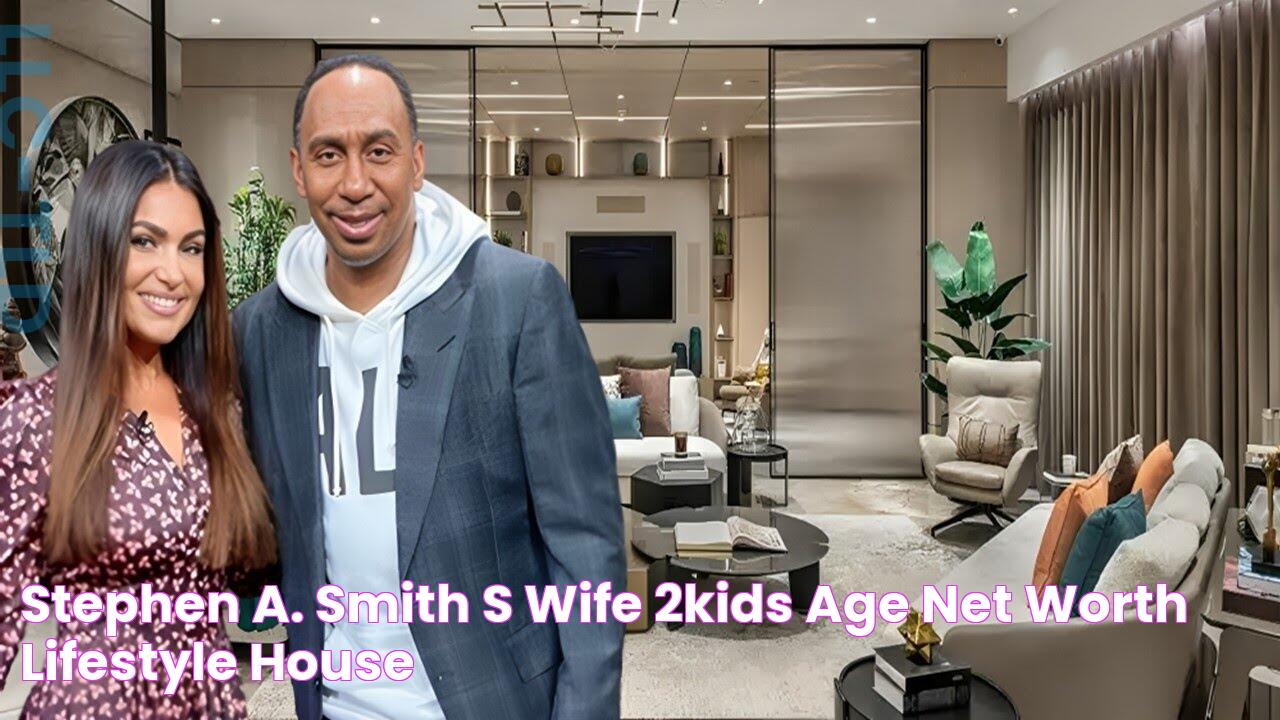 Stephen A. Smith's Wife, 2Kids, Age, Net Worth, Lifestyle, House