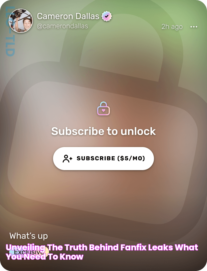 Unveiling The Truth Behind Fanfix Leaks What You Need To Know
