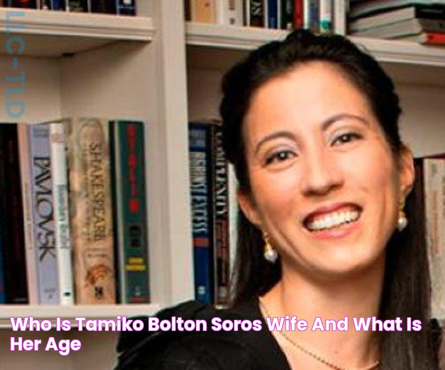 Who Is Tamiko Bolton Soros' Wife and What Is Her Age?