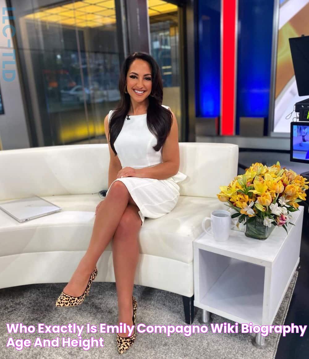 Uncover The Truth: Emily Compagno's Height Revealed