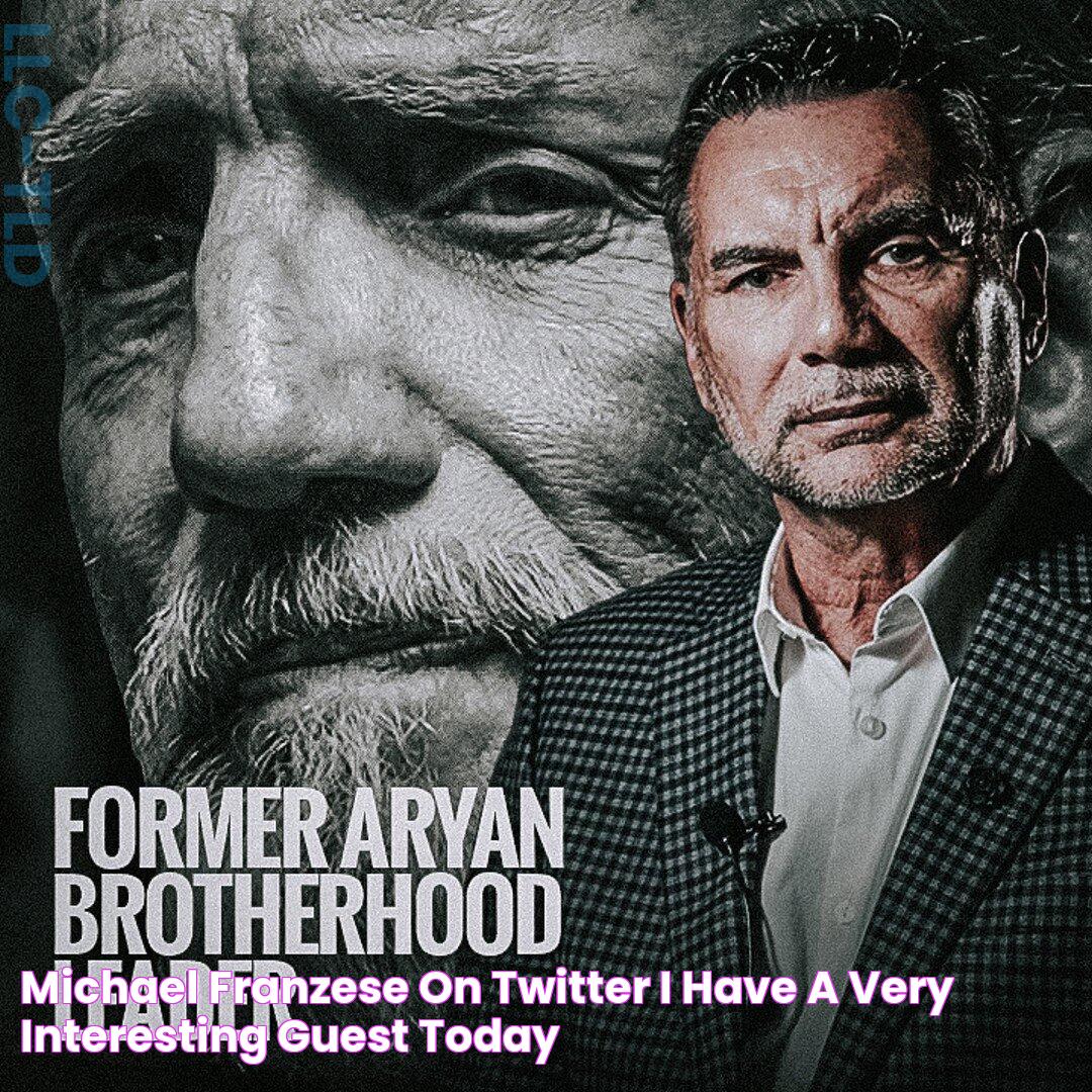 Michael Franzese on Twitter "I have a very interesting guest today