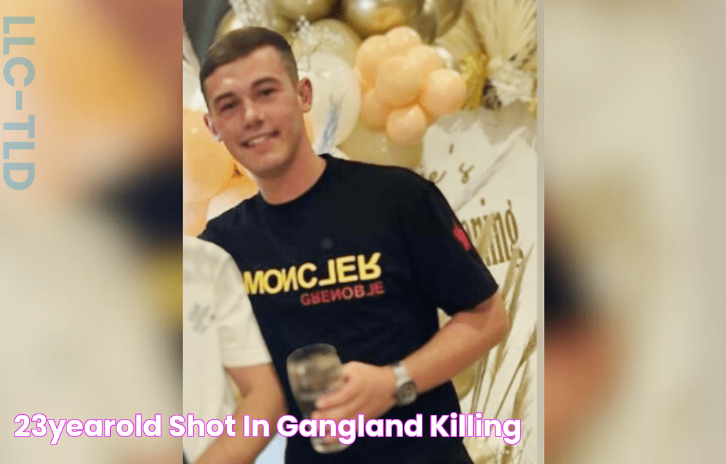 23yearold shot in gangland killing