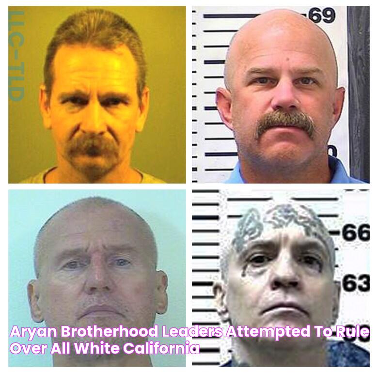 Aryan Brotherhood leaders attempted to rule over all white California