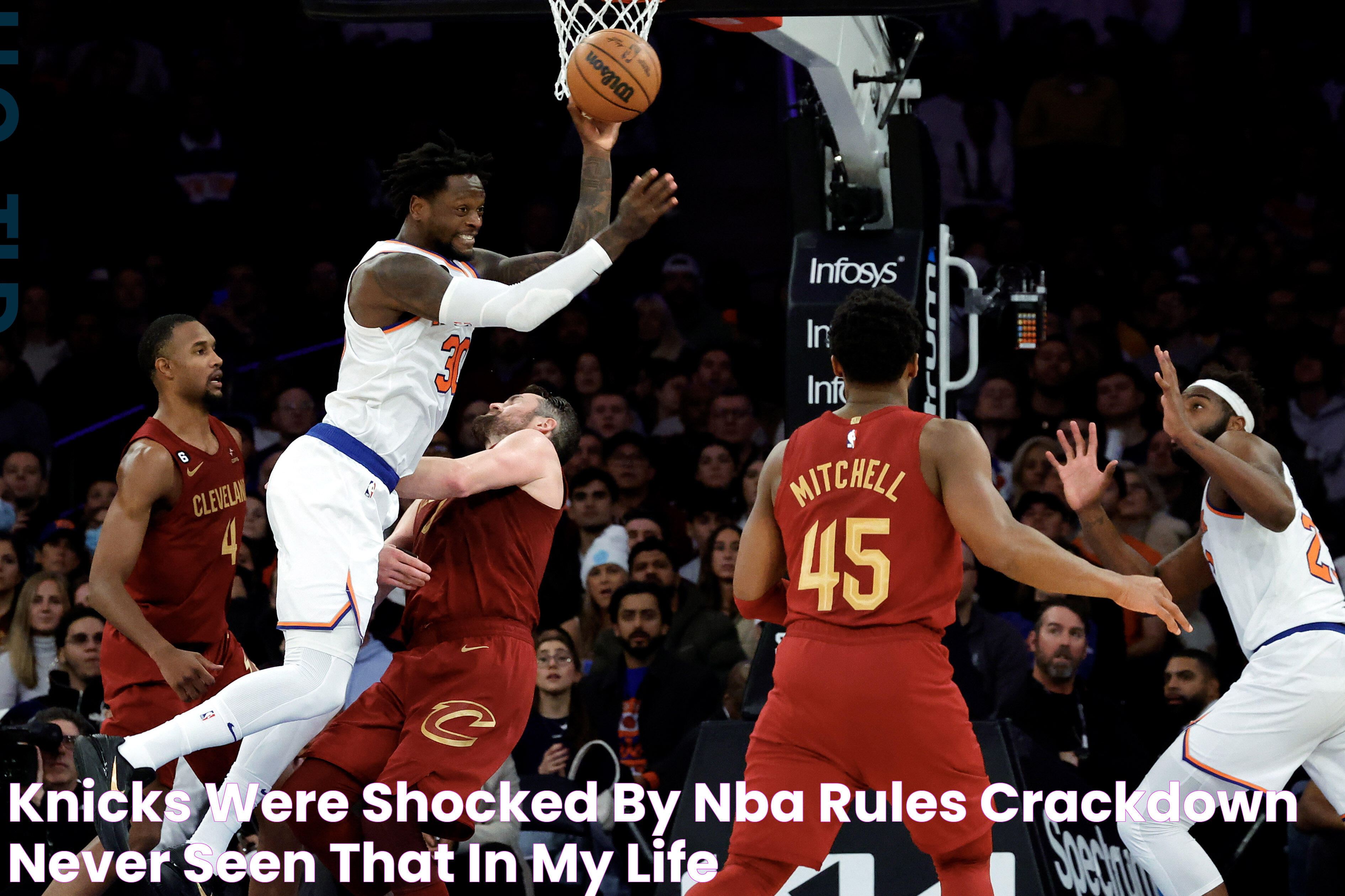 Knicks were shocked by NBA rules crackdown ‘Never seen that in my life’