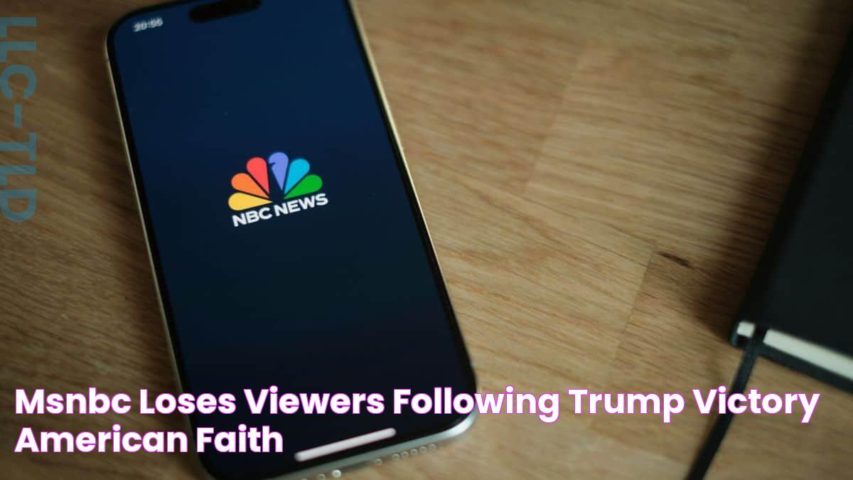 MSNBC Loses Viewers Following Trump Victory American Faith